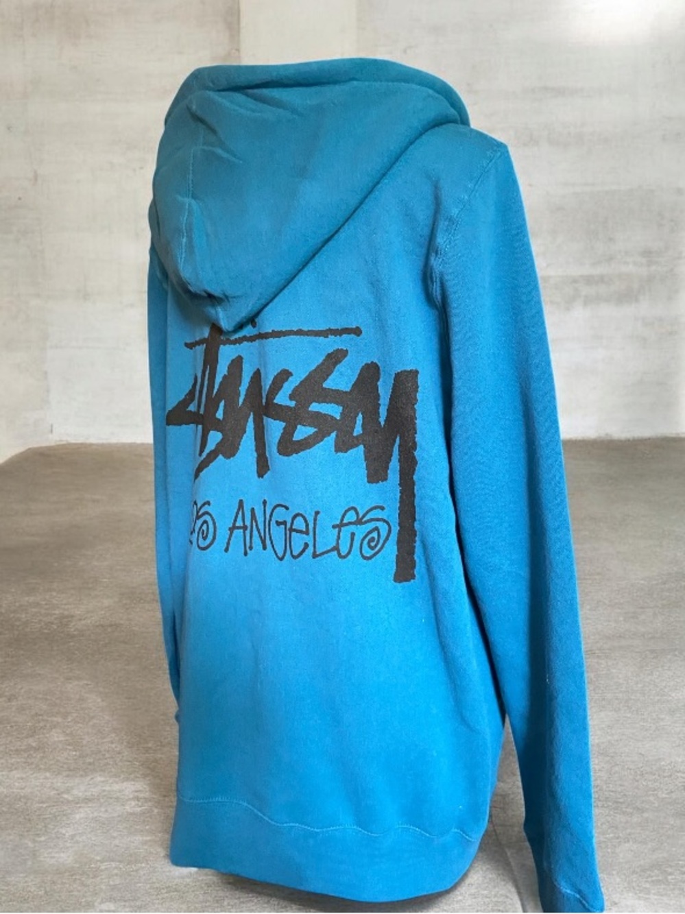 🆕 STUSSY Hoodie Stüssy LA Chapter Hooded Full zip up Sweatshirt crazy rare - Picture 8 of 11